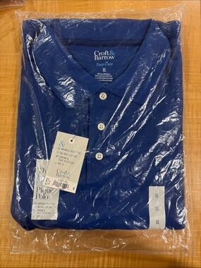 croft & barrow Men’s Royal Blue Polo Shirt